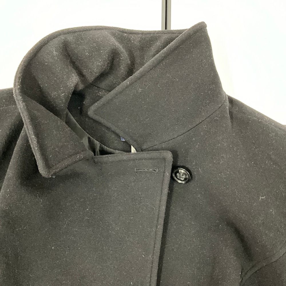 Women's Size 2X Croft & Barrow Lined Pea Coat/Jacket Black Double Breasted - Picture 7 of 8